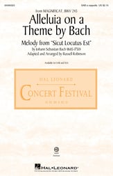 Alleluia on a Theme by Bach SAB choral sheet music cover